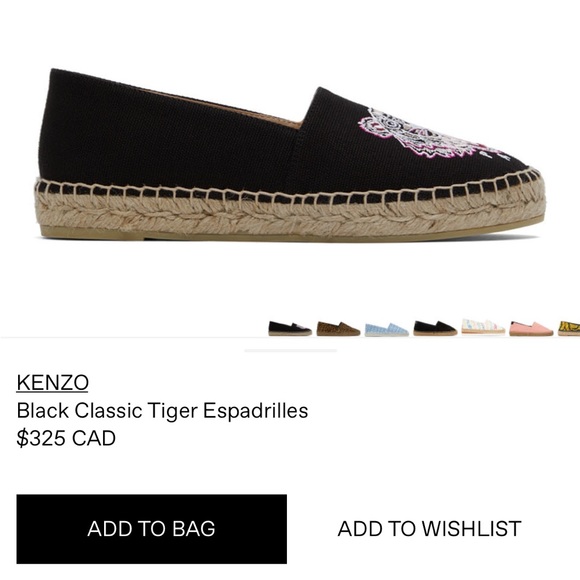 AUTHENTIC KENZO ESPADRILLES - Picture 7 of 8